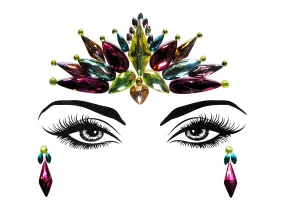 Aries Face Gem Stickers