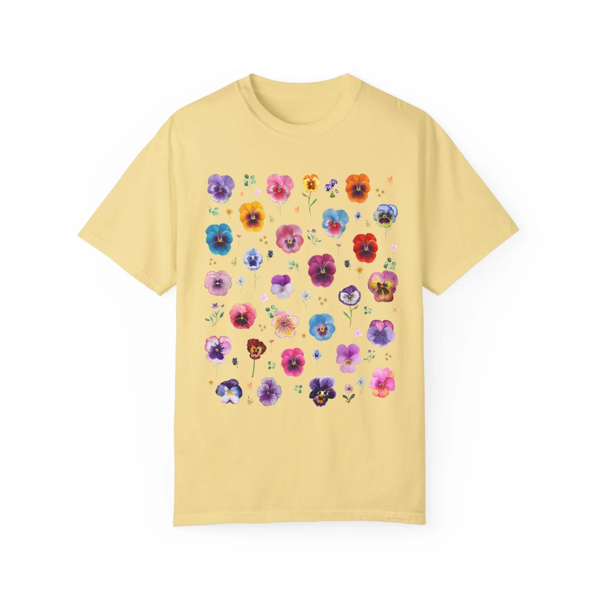 Boho Pressed Flower Tee Shirt