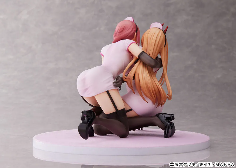Chainsaw Man: Power & Makima Nurse Ver. - 1/7 Scale Figure Set (Furyu Corporation)