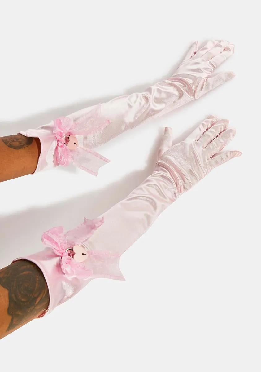 Fancy Deluxe Satin Gloves