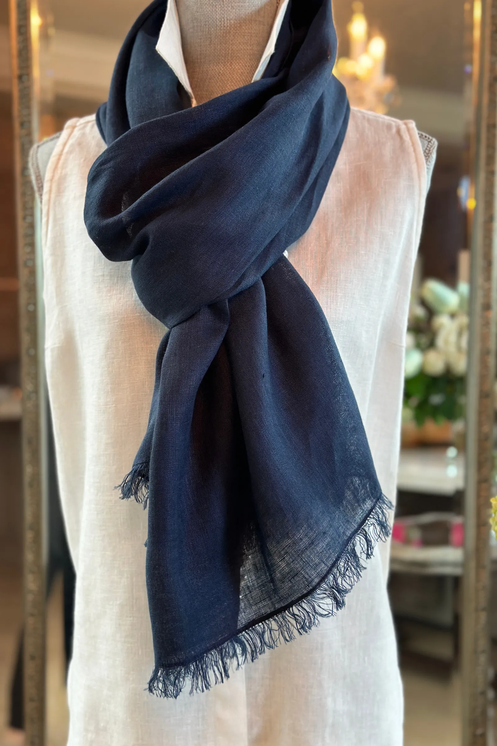 Farrah Fringe Scarf