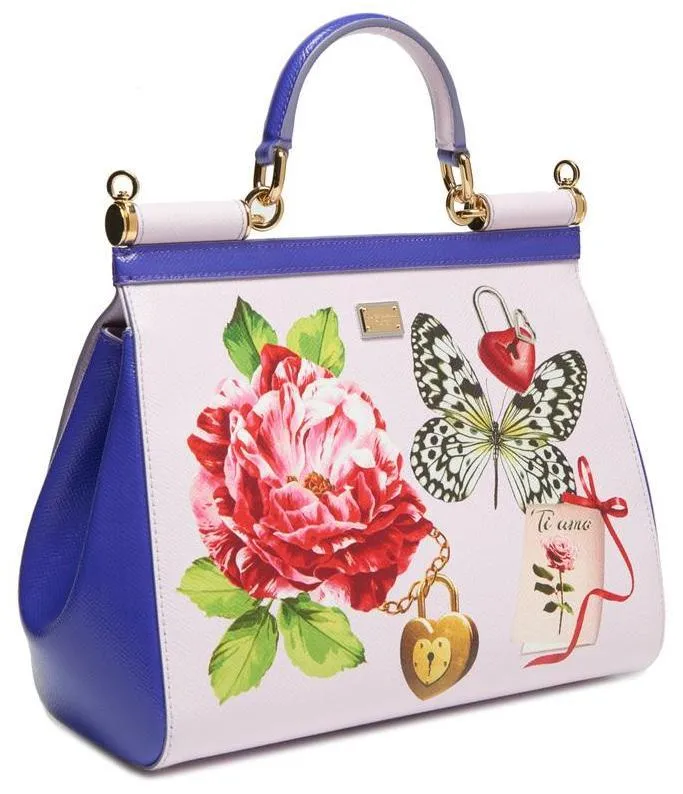 Floral Printed Sicily Bag
