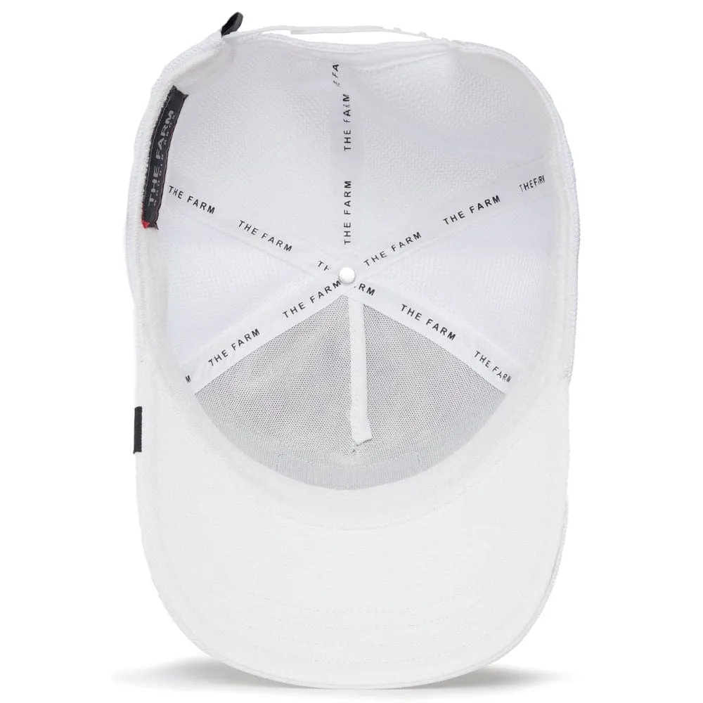 Goorin Bros Platinum High Trucker Snapback - White