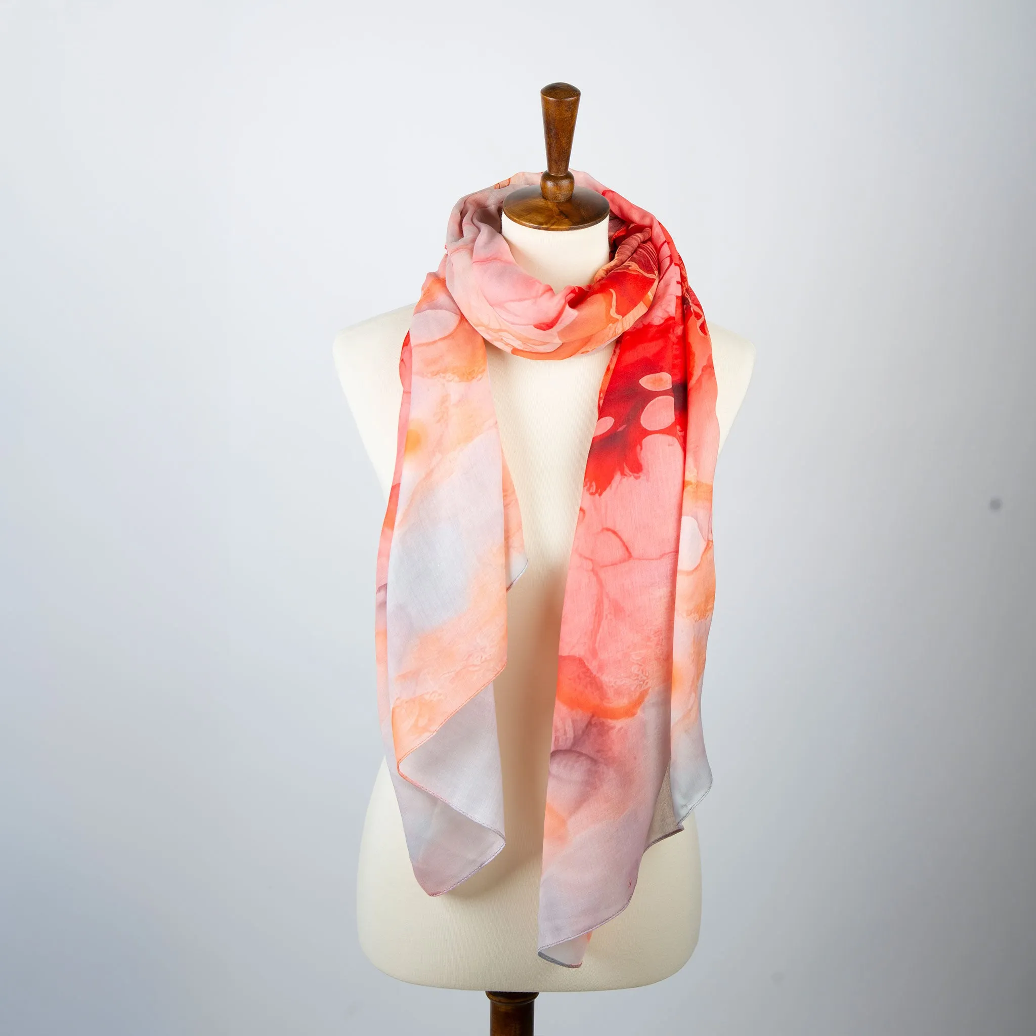 Harli Watercolor Lightweight Scarf