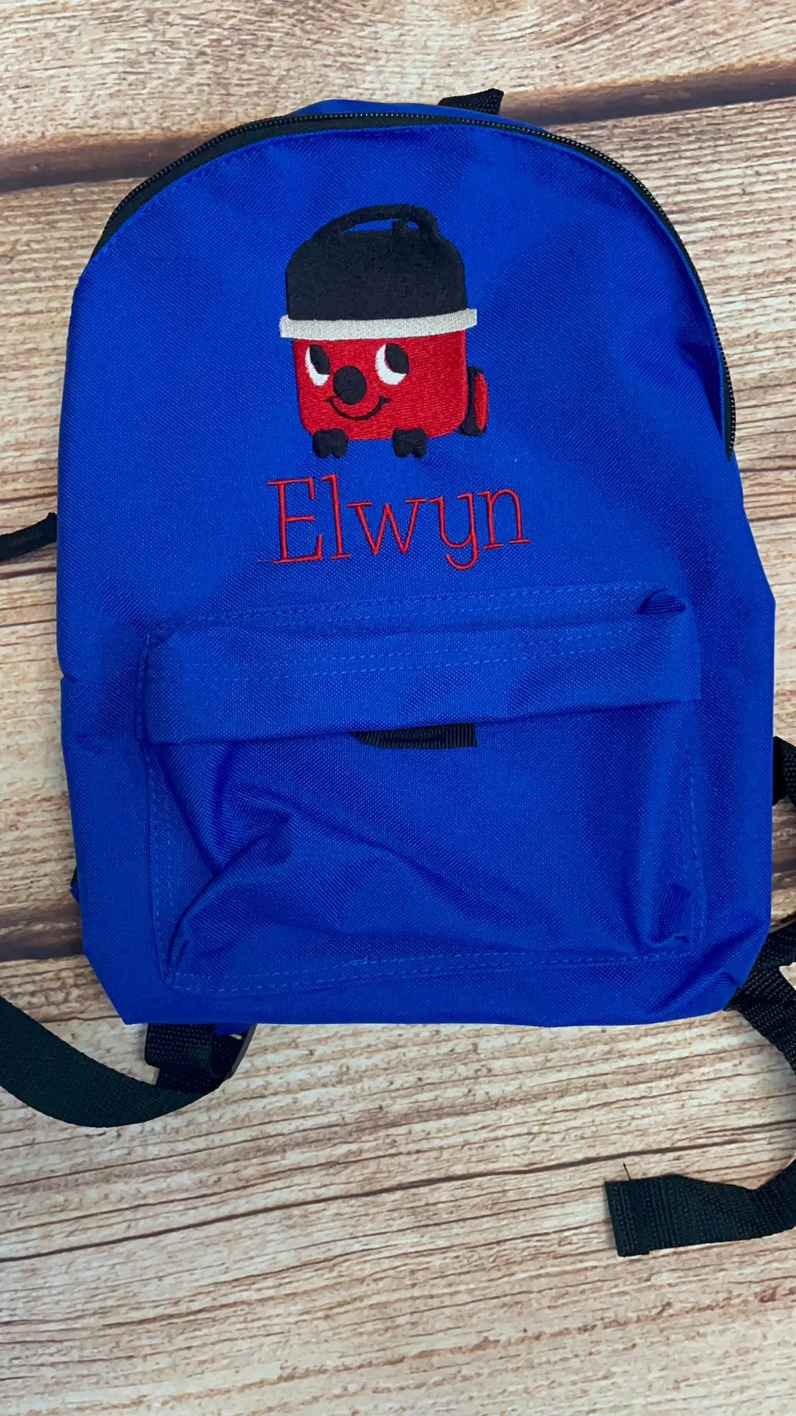 Henry hoover Nursery / Pre-school mini personalised rucksack