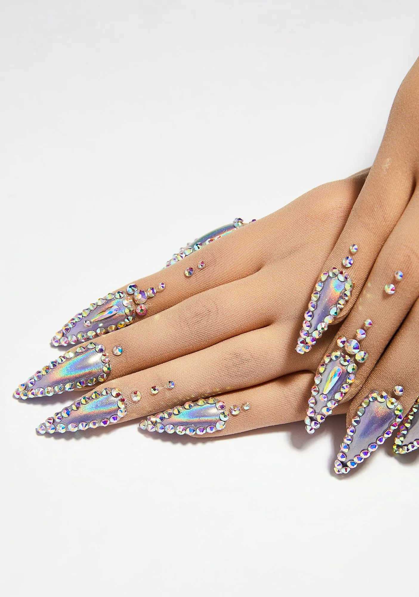 Holographic Nail Gloves