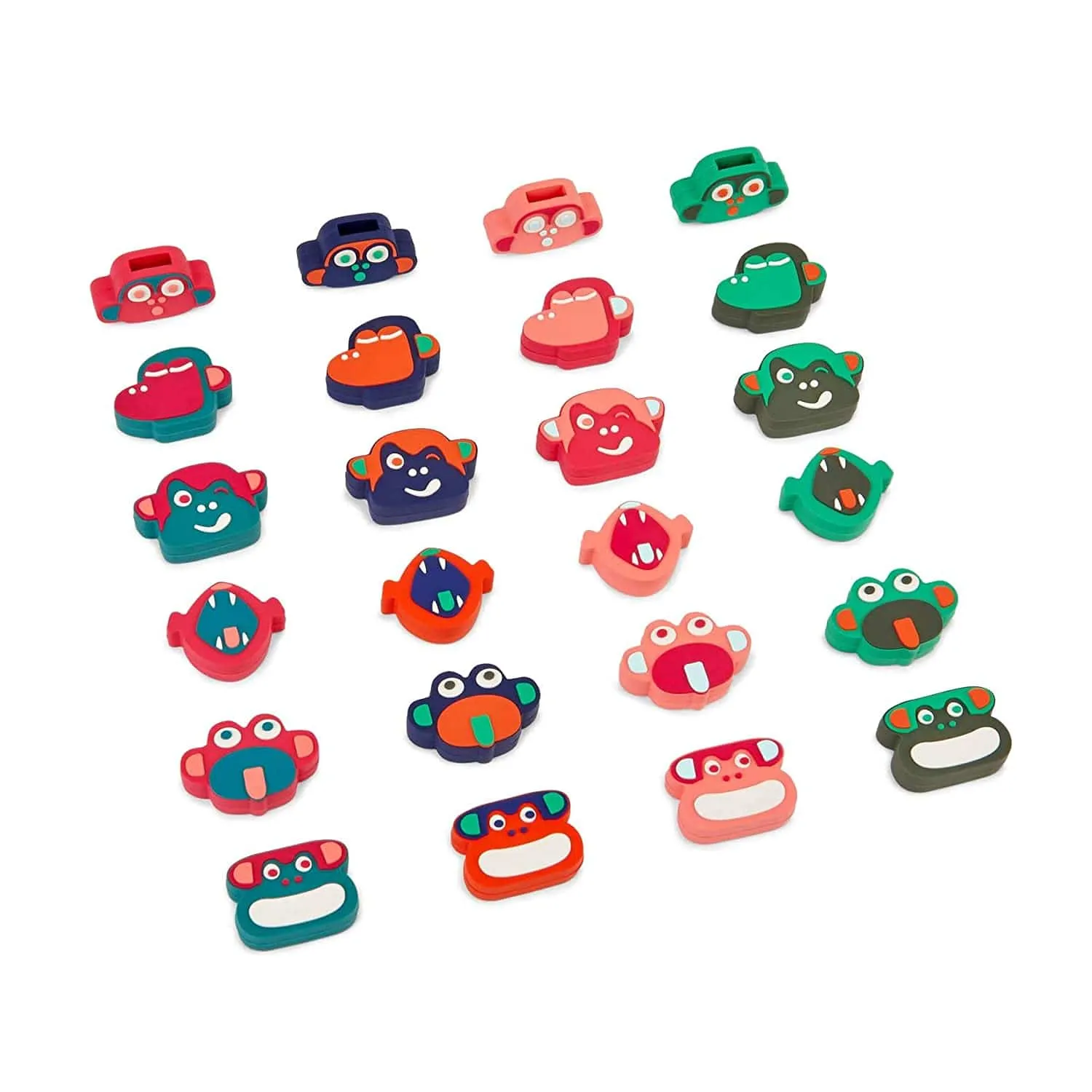 Kipling BTS Pullers Mix Mixed Colours 3 Zipper Pullers C216705-E62