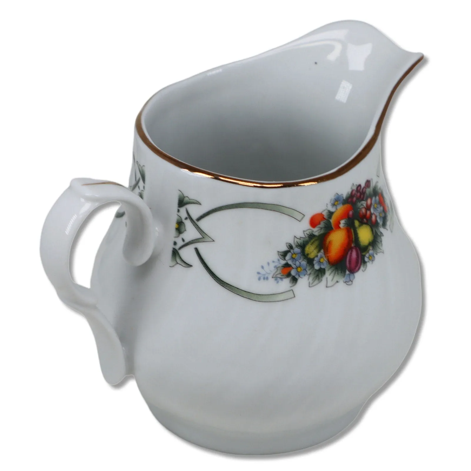 Lynns China Rumford Cobbler Creamer Sugar Bowl Set