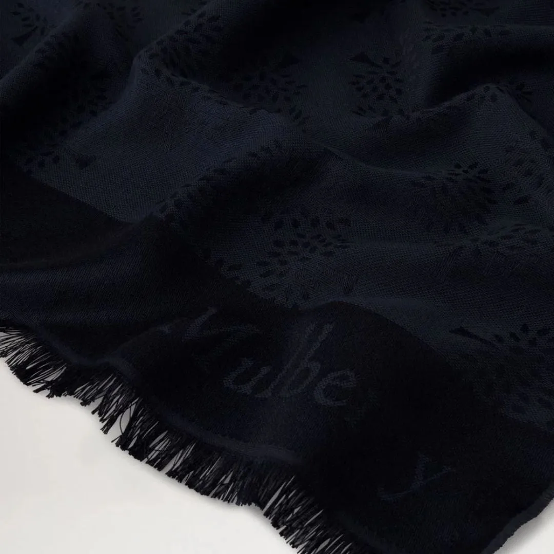 Mulberry Tree Rectangular Cotton Silk Blend Scarf VS4638/708