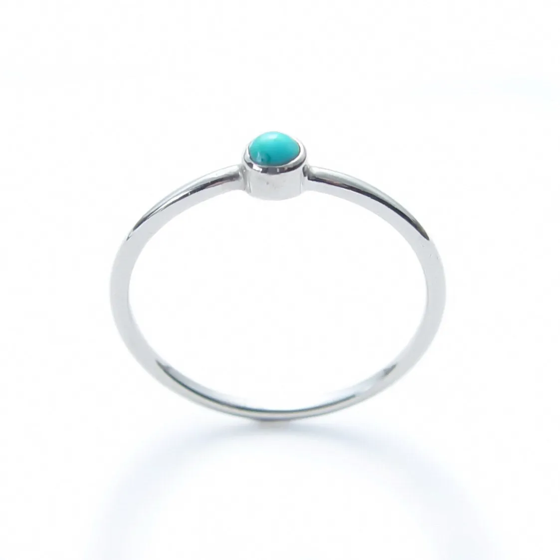 RG1802T White gold and Turquoise ring