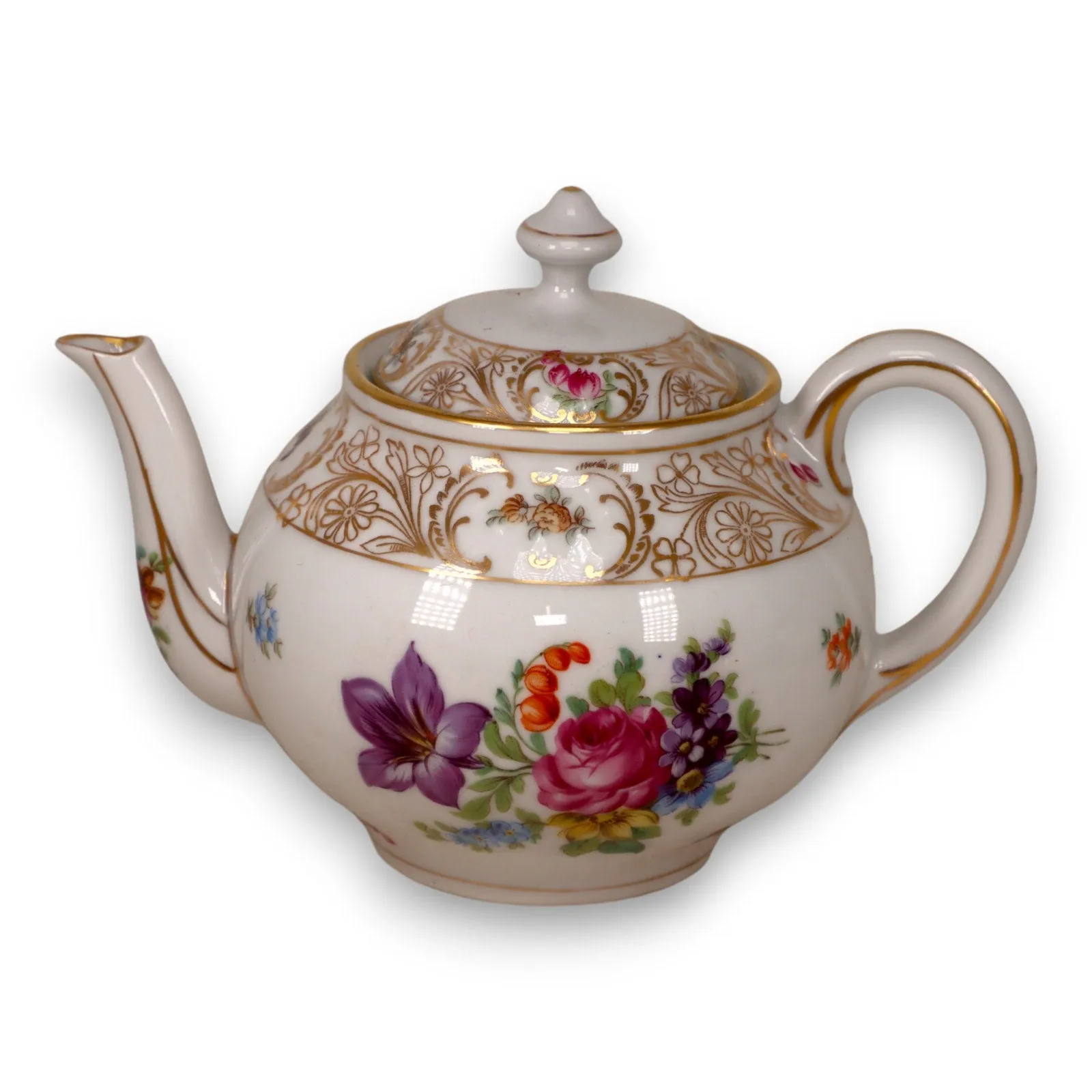 Schumann 20pc Tea Set Teapot Creamer Sugar Cup Dessert Plate Reticulated