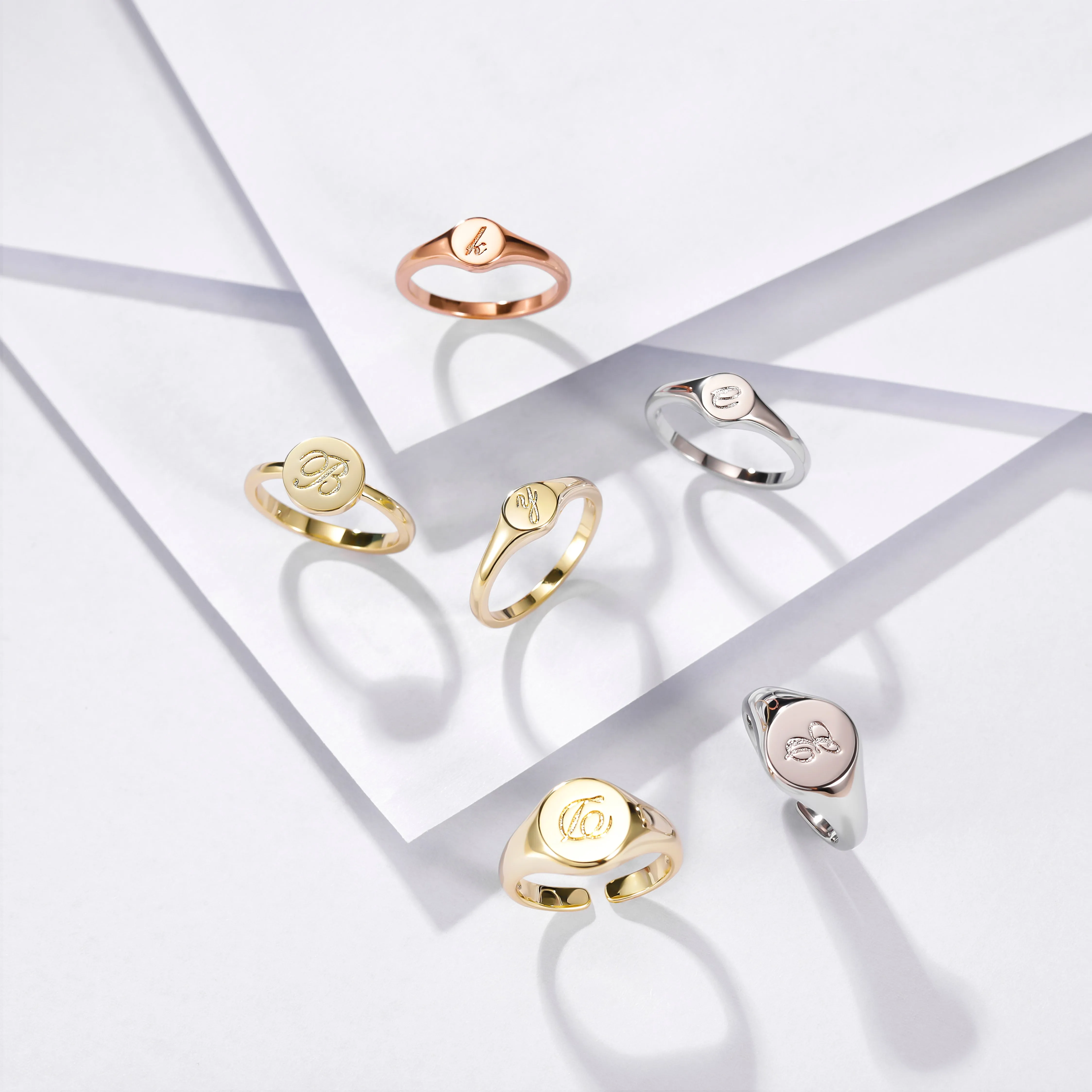 Simple Custom Coin Shaped Ring