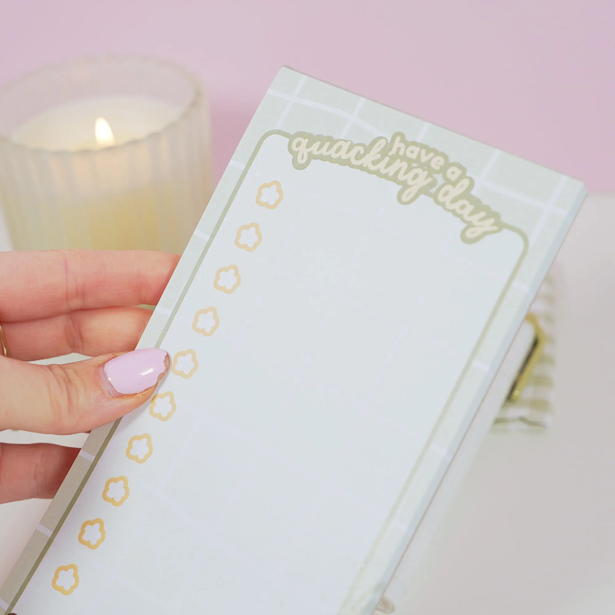 Spring Ducks & Daffodils: Notepad Bundle with A5, A6, and DL Size To-Do List