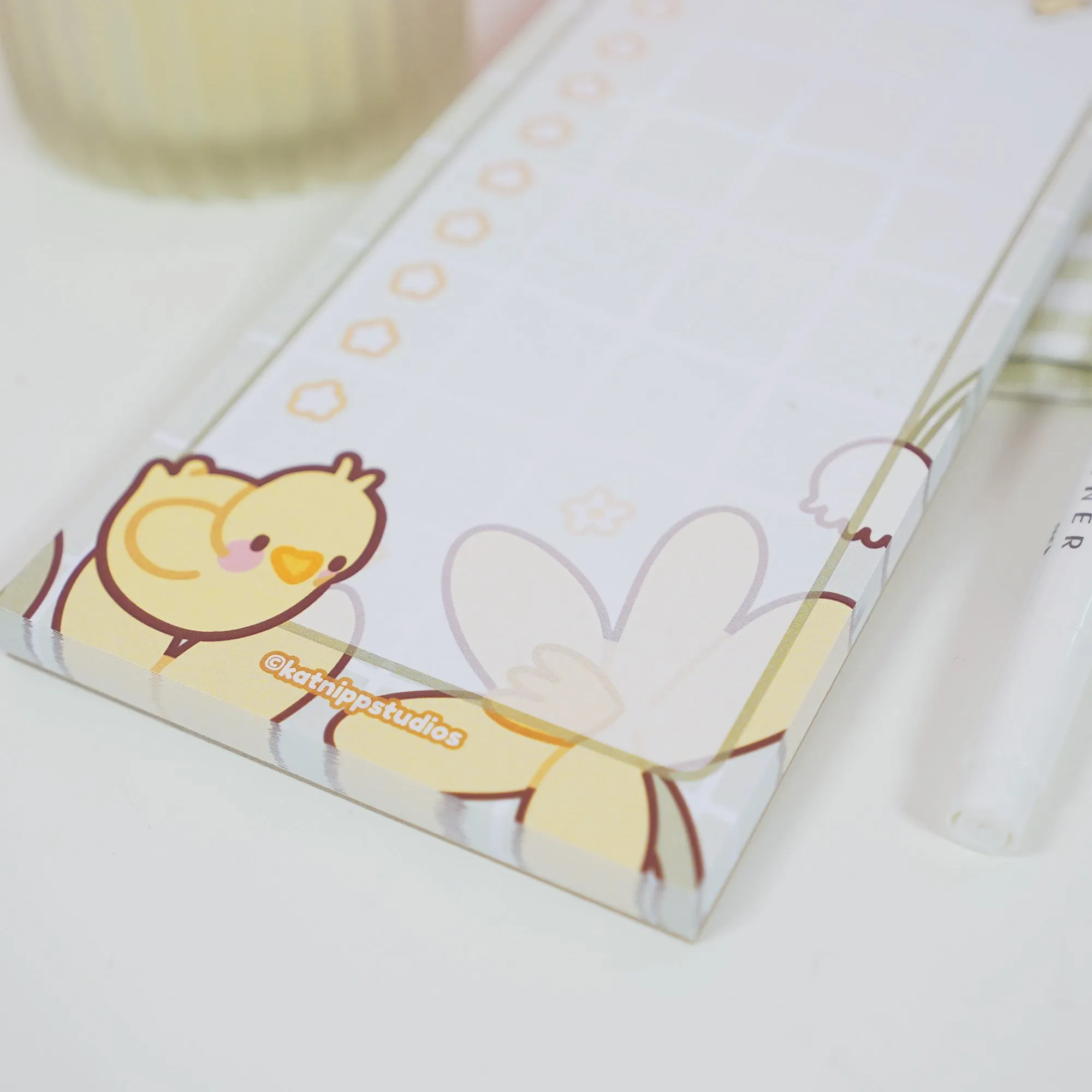 Spring Ducks & Daffodils: Notepad Bundle with A5, A6, and DL Size To-Do List